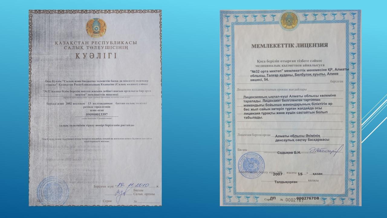нормативті құжаттар